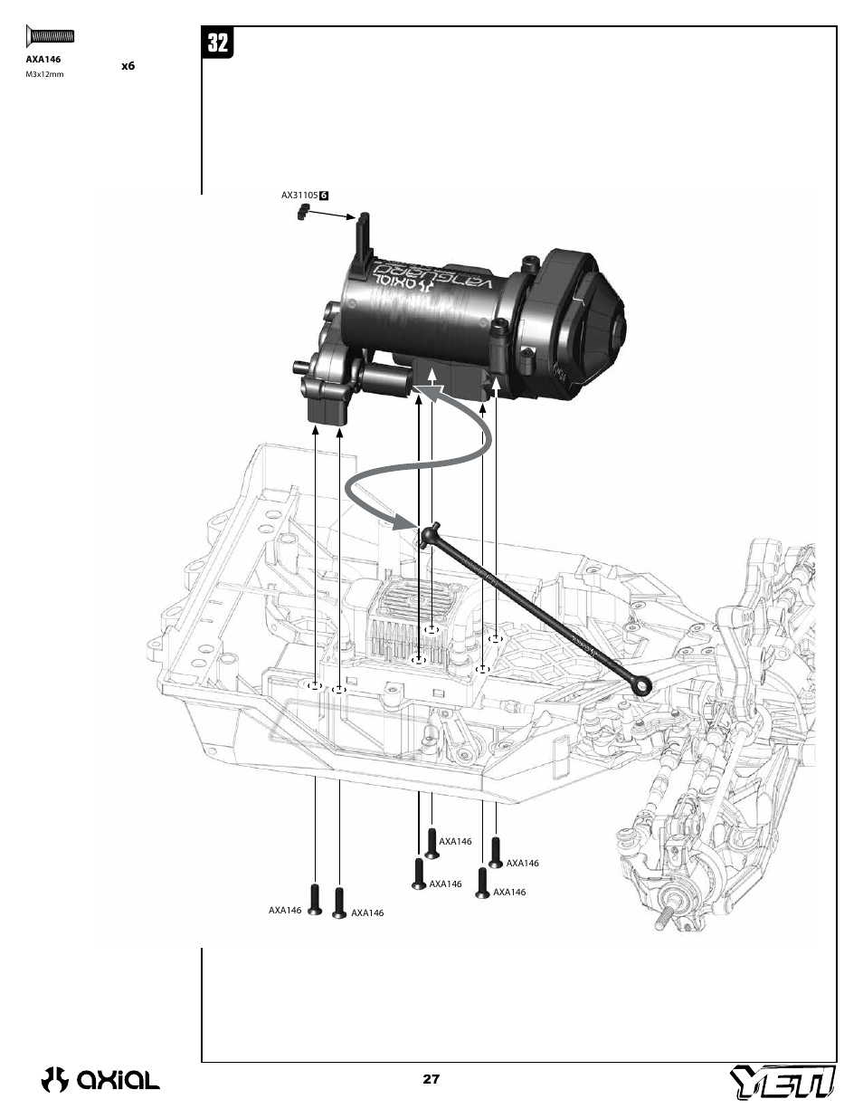 Axial Racing AX90025 User Manual | Page 27 / 60