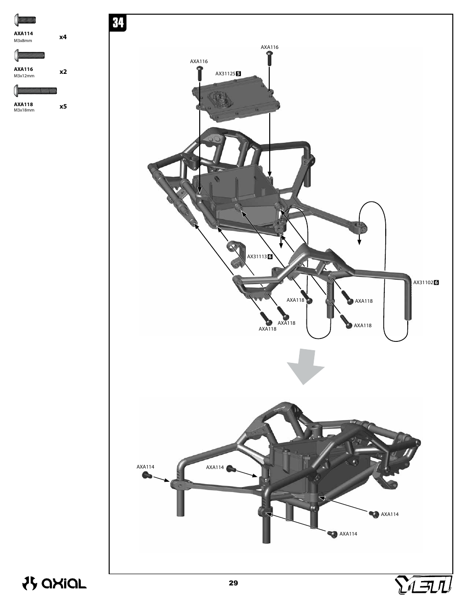 Axial Racing AX90025 User Manual | Page 29 / 60