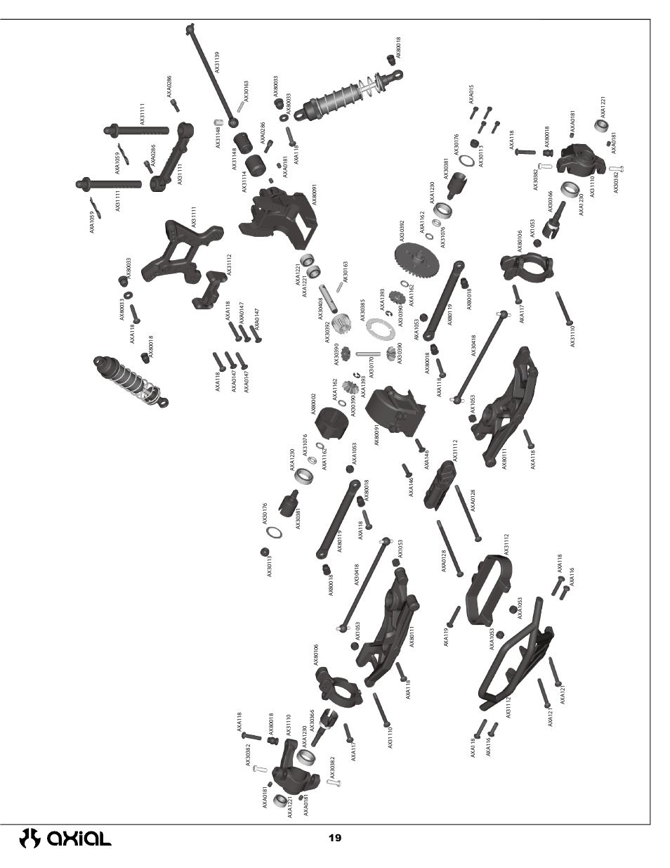 Axial Racing AX90026 User Manual | Page 19 / 28