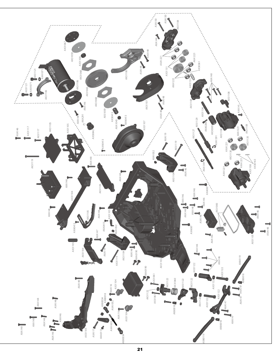 Axial Racing AX90026 User Manual | Page 21 / 28