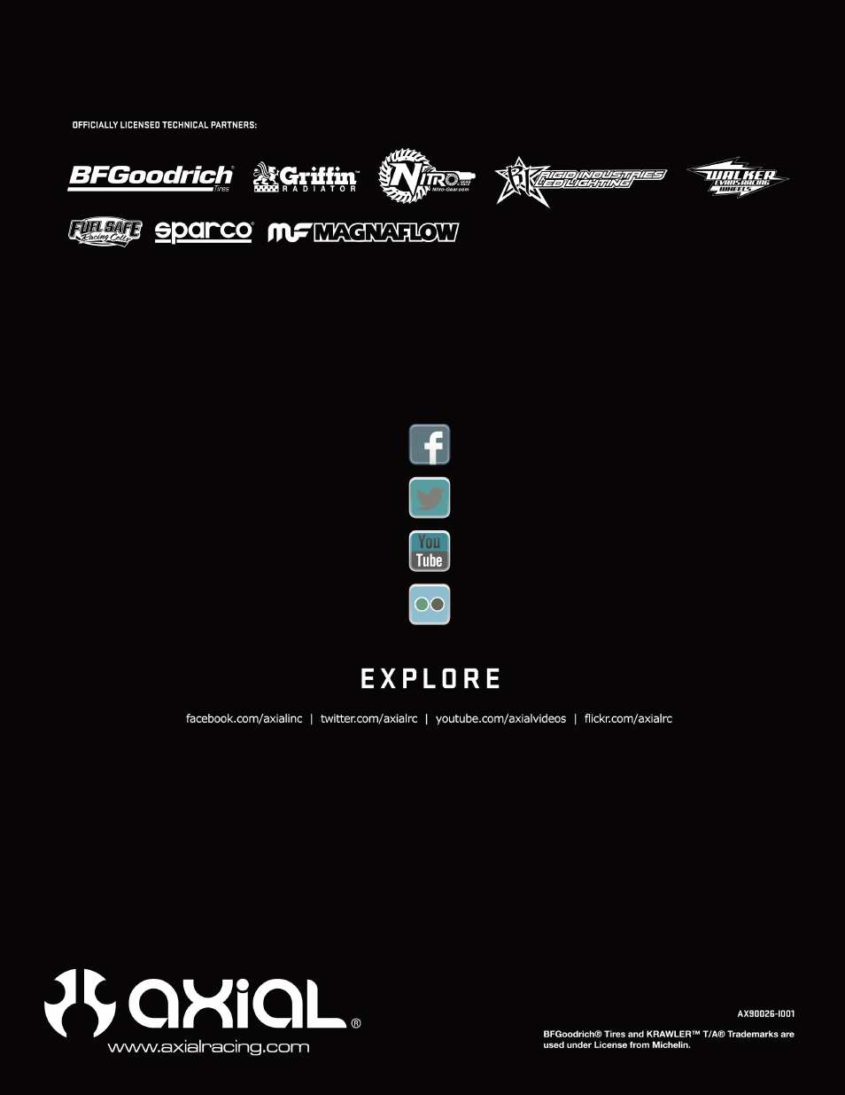 Axial Racing AX90026 User Manual | Page 28 / 28