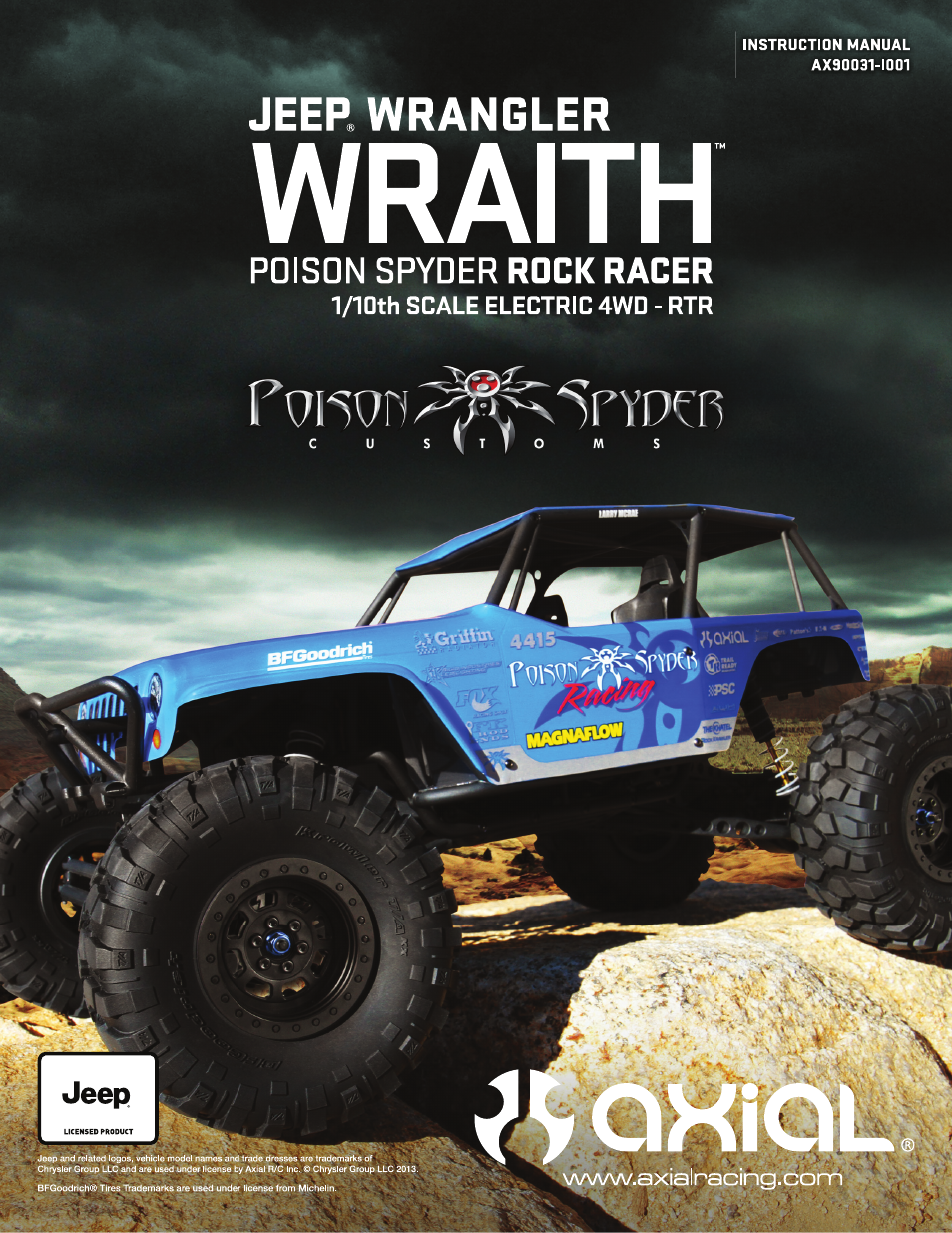 Axial Racing AX90031 User Manual | 52 pages