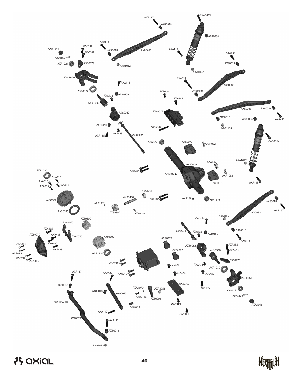 Axial Racing AX90031 User Manual | Page 46 / 52