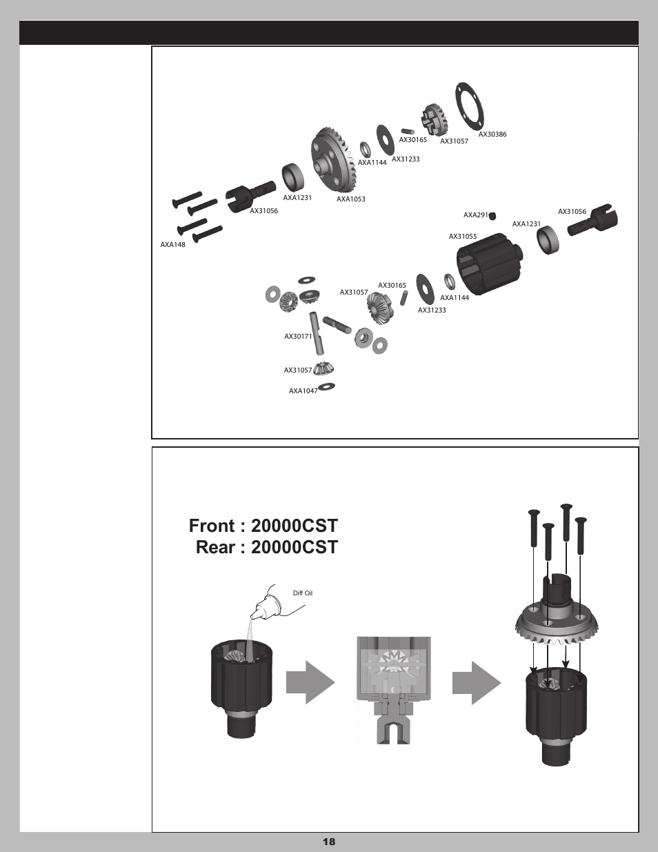 Axial Racing AX90032 User Manual | Page 18 / 32