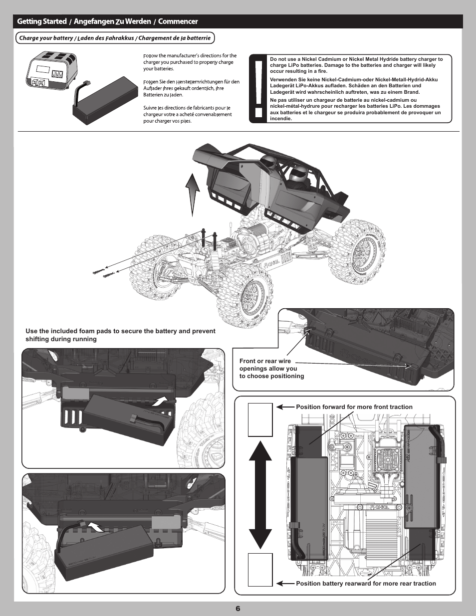 Range-checking for distance, Range-checking your radio system | Axial Racing AX90032 User Manual | Page 6 / 32