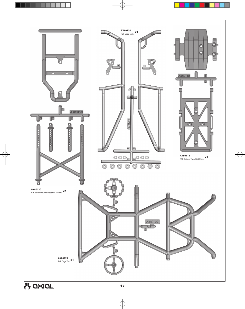 Axial Racing AX90033 User Manual | Page 17 / 28