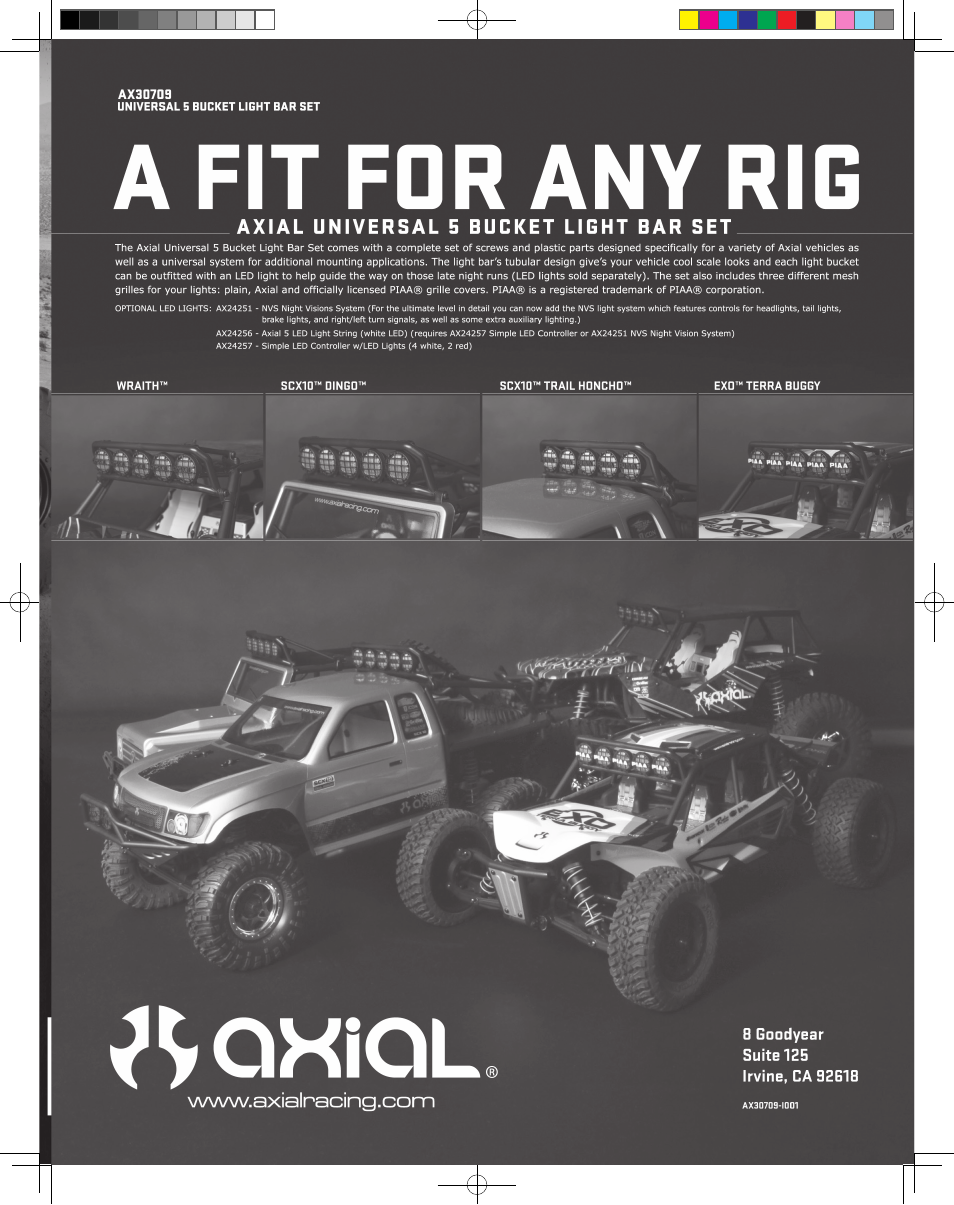 Axial Racing AX90033 User Manual | Page 27 / 28