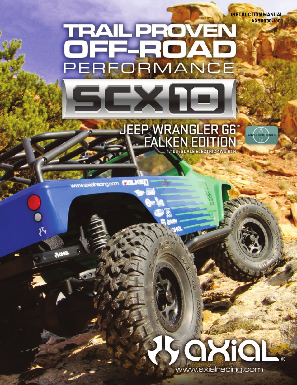 Axial Racing AX90036 User Manual | 28 pages