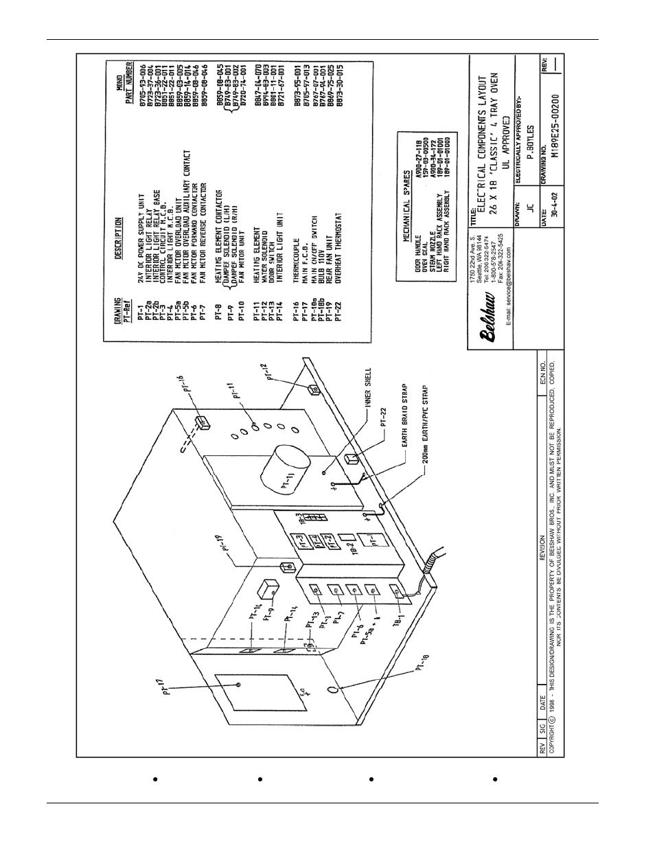 Belshaw Brothers 10-Tray User Manual | Page 38 / 53
