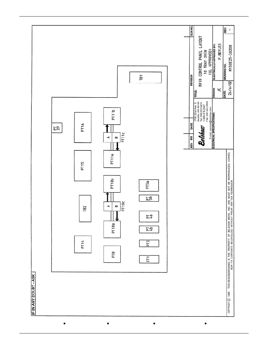 Belshaw Brothers 10-Tray User Manual | Page 46 / 53