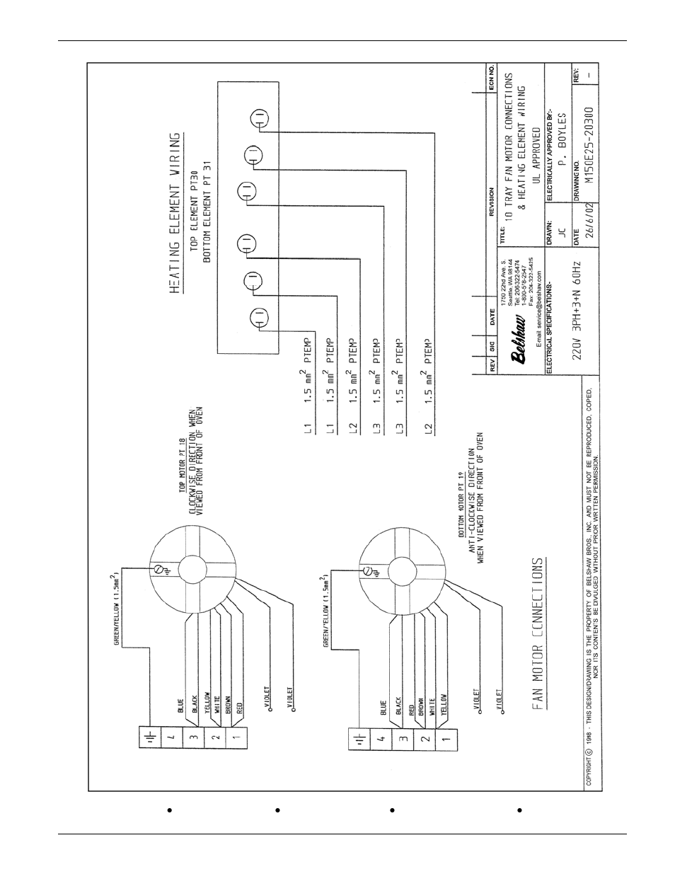 Belshaw Brothers 10-Tray User Manual | Page 53 / 53