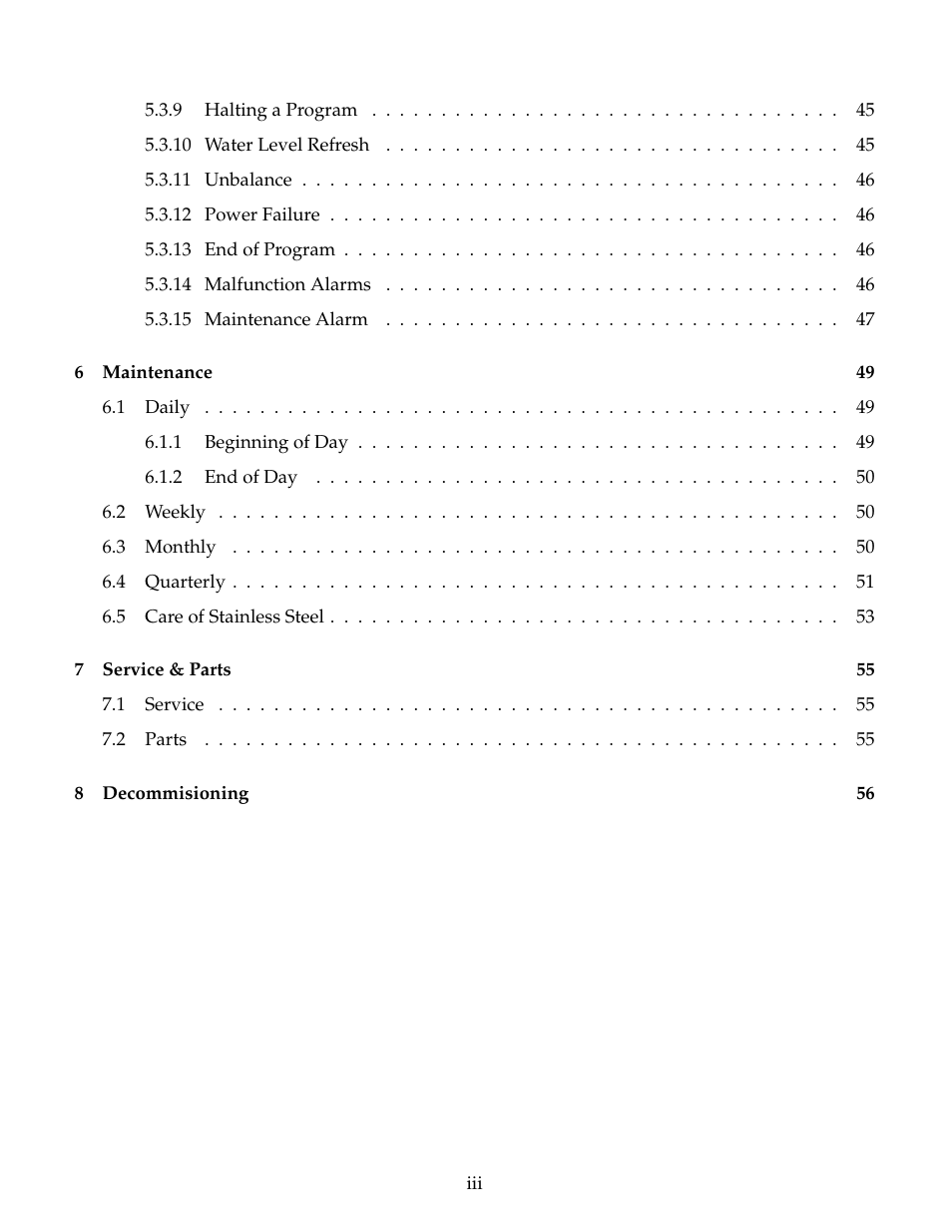 B&C Technologies SP Series Commercial User Manual | Page 4 / 60