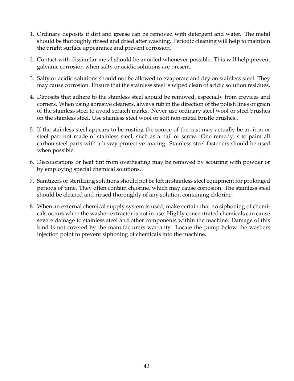 B&C Technologies HE Series Commercial User Manual | Page 47 / 49