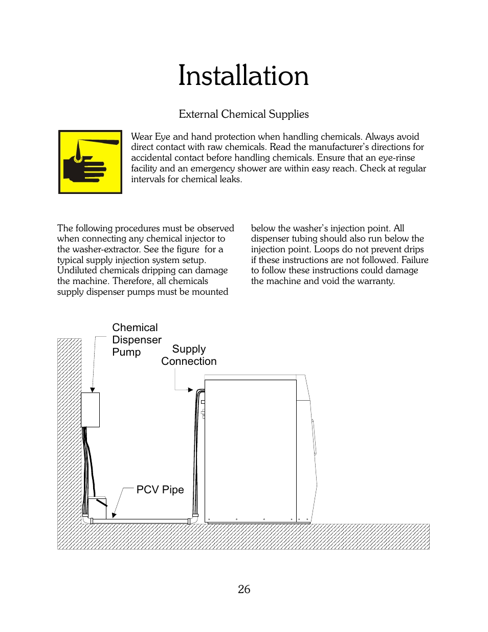 Installation | B&C Technologies HP Series Commercial User Manual | Page 27 / 38