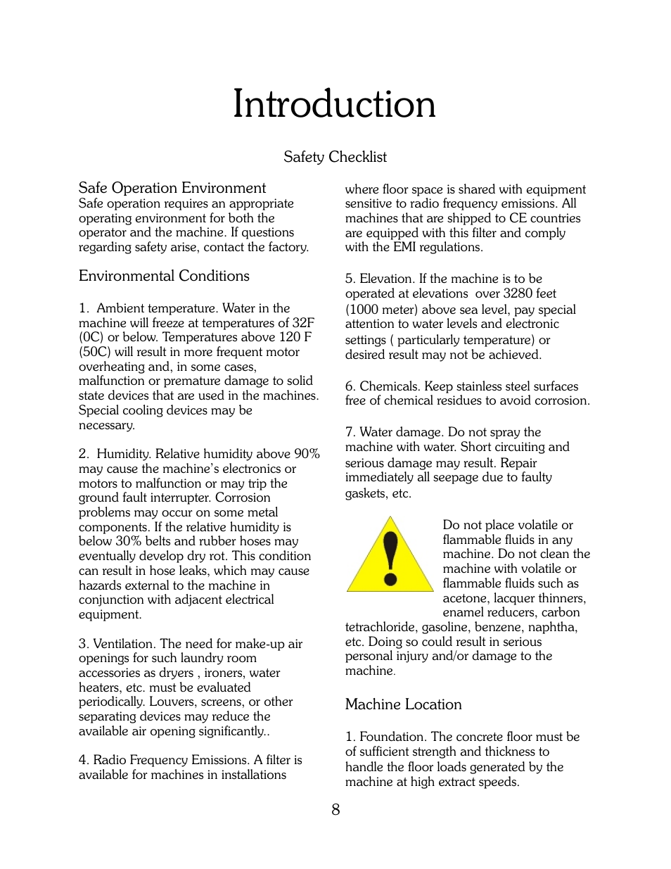 Introduction | B&C Technologies HP Series Commercial User Manual | Page 9 / 38