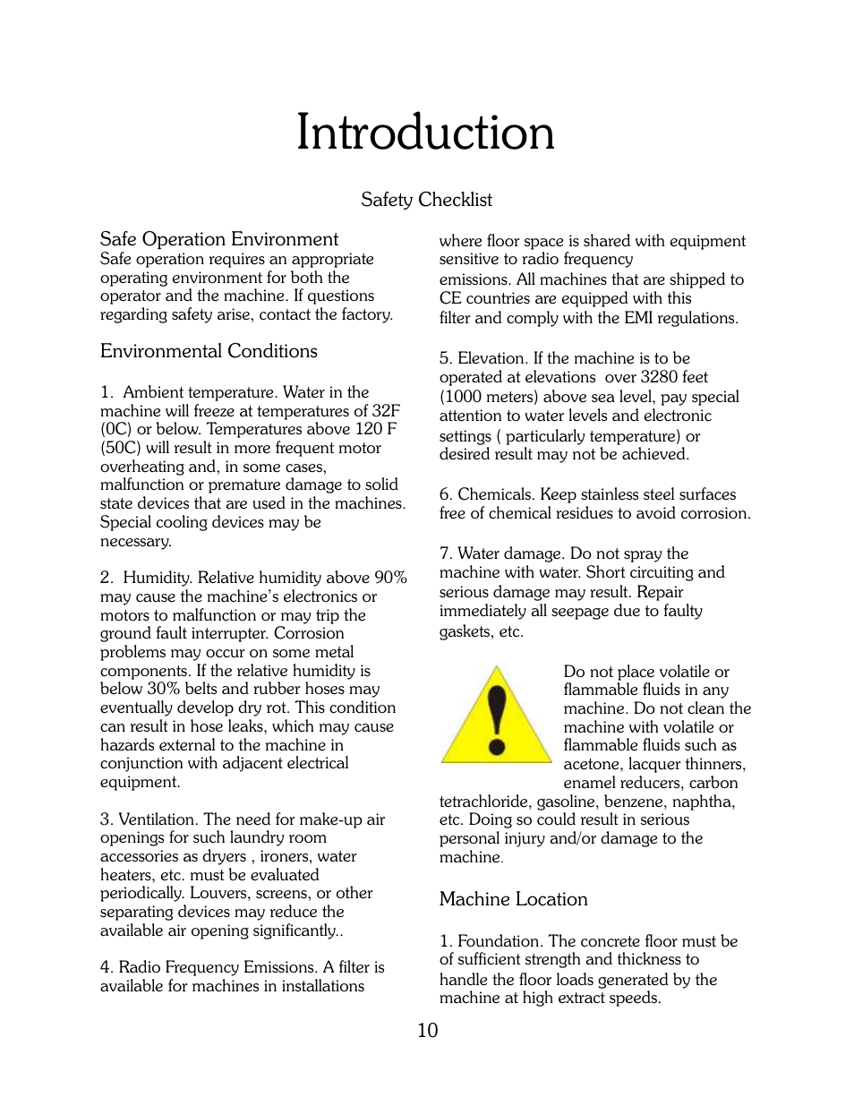 Introduction | B&C Technologies HI Series Commercial User Manual | Page 10 / 39