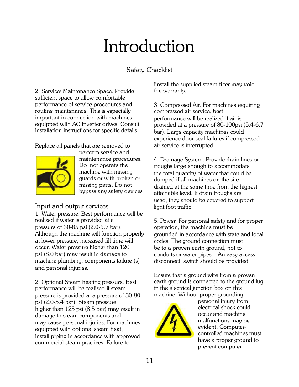 Introduction | B&C Technologies HI Series Commercial User Manual | Page 11 / 39