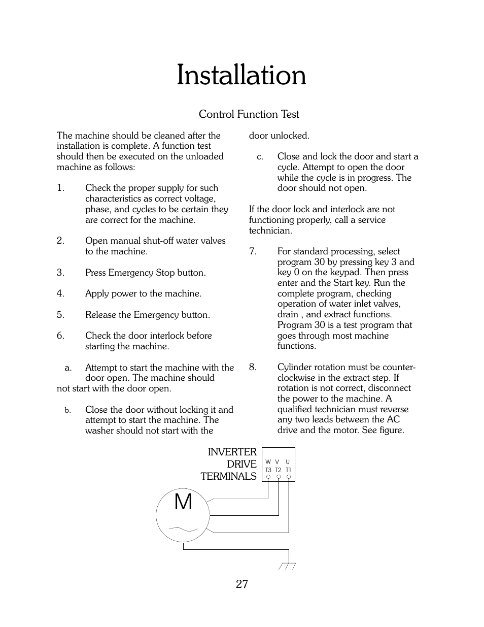 Installation | B&C Technologies HI Series Commercial User Manual | Page 27 / 39