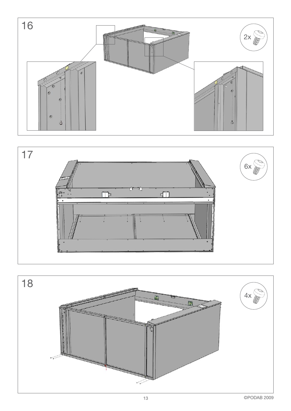 B&C Technologies FC-18 Fire Cabinet User Manual | Page 13 / 24