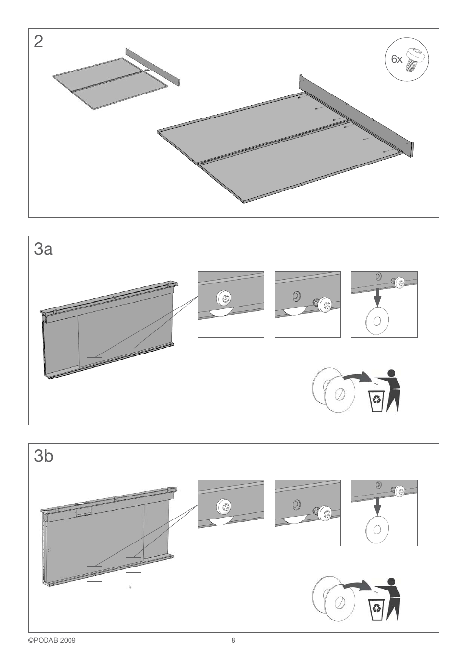 3b 2 | B&C Technologies FC-18 Fire Cabinet User Manual | Page 8 / 24