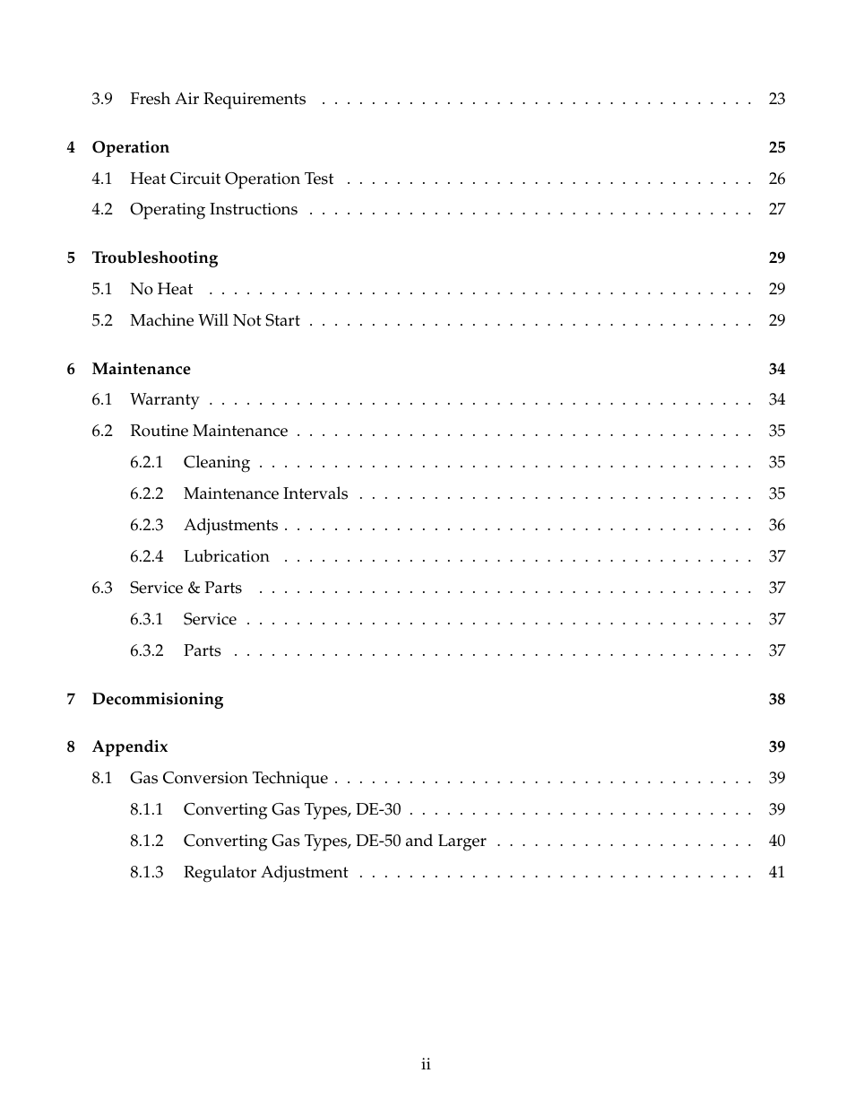 B&C Technologies DE Series Commercial User Manual | Page 3 / 45