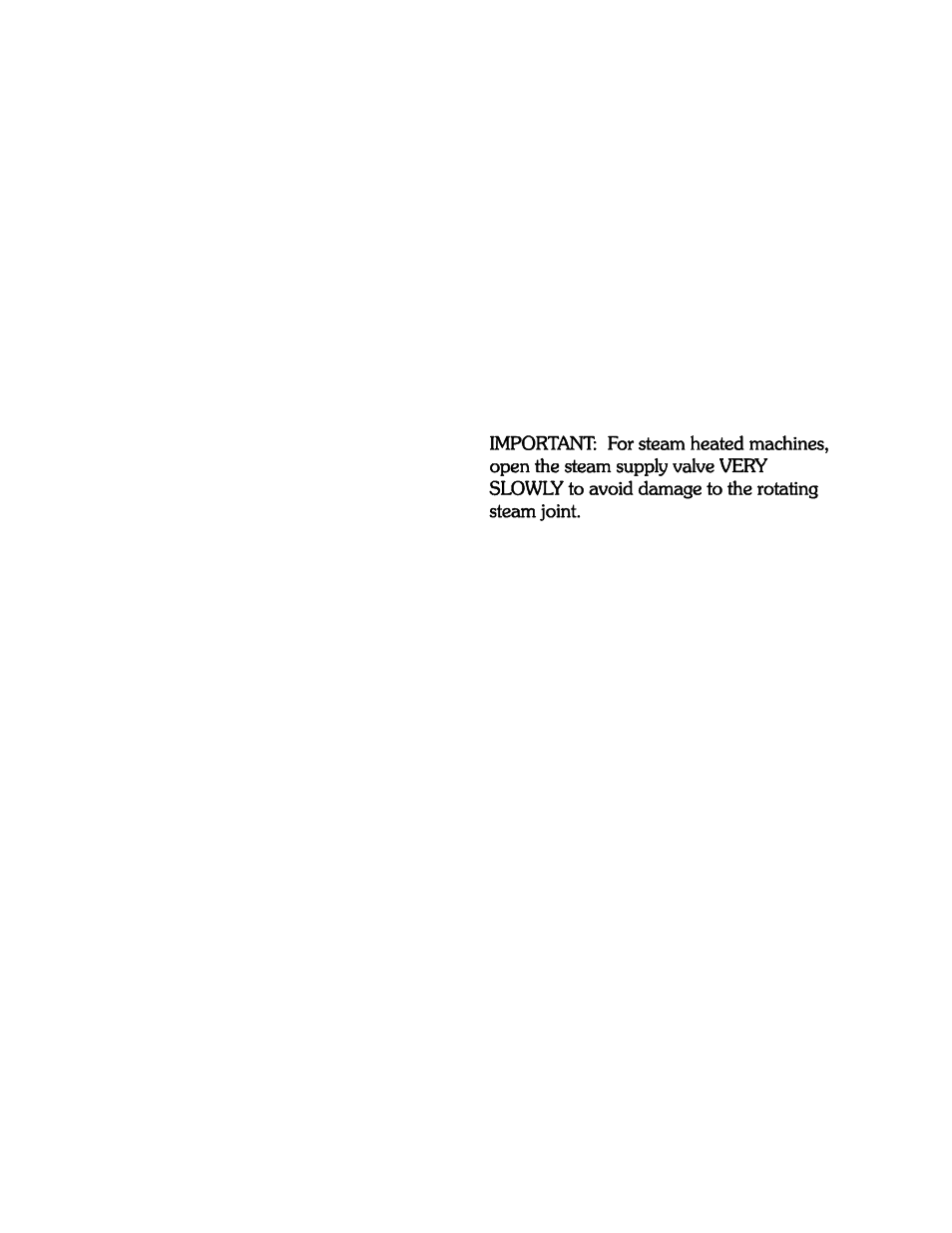 Operation, Procedure | B&C Technologies IP Series Commercial Ironer User Manual | Page 21 / 25