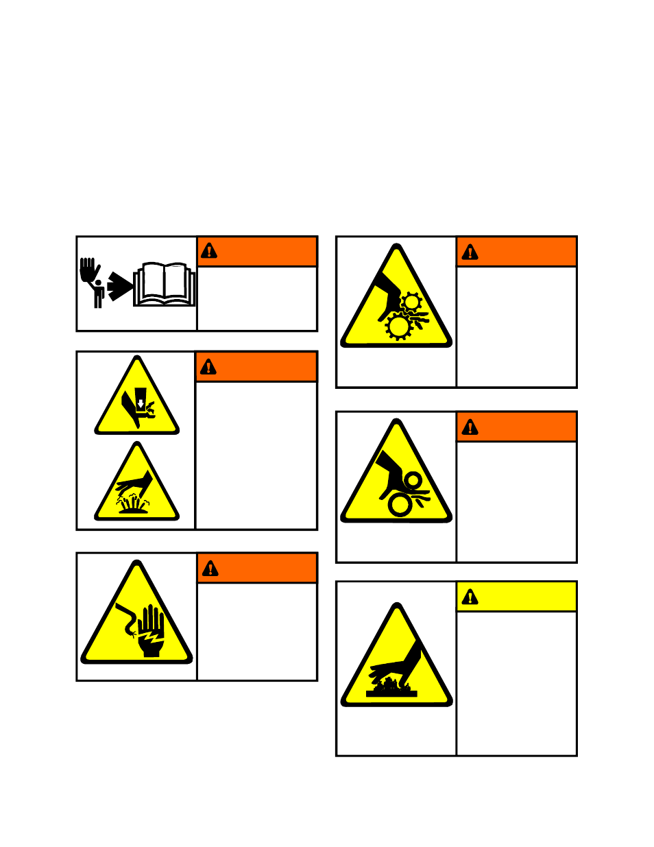 Key symbols, Warning, Caution | Safety information | B&C Technologies IP Series Commercial Ironer User Manual | Page 7 / 25