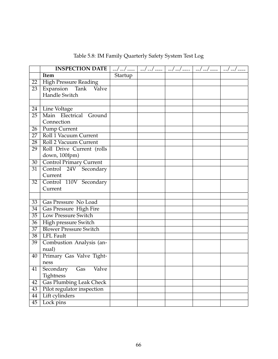 B&C Technologies IM Series Industrial Ironer User Manual | Page 76 / 157