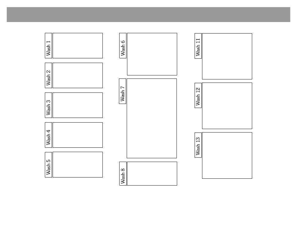 Wash cycles | B&C Technologies EL-6 Stock Programs Listing User Manual | Page 16 / 21