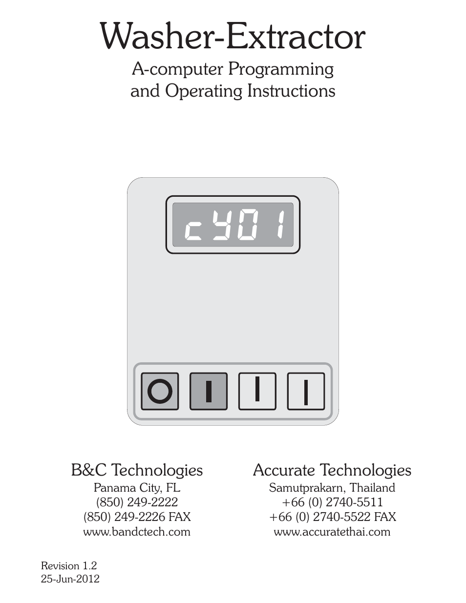 B&C Technologies A-Computer Programming (HE Series) User Manual | 23 pages