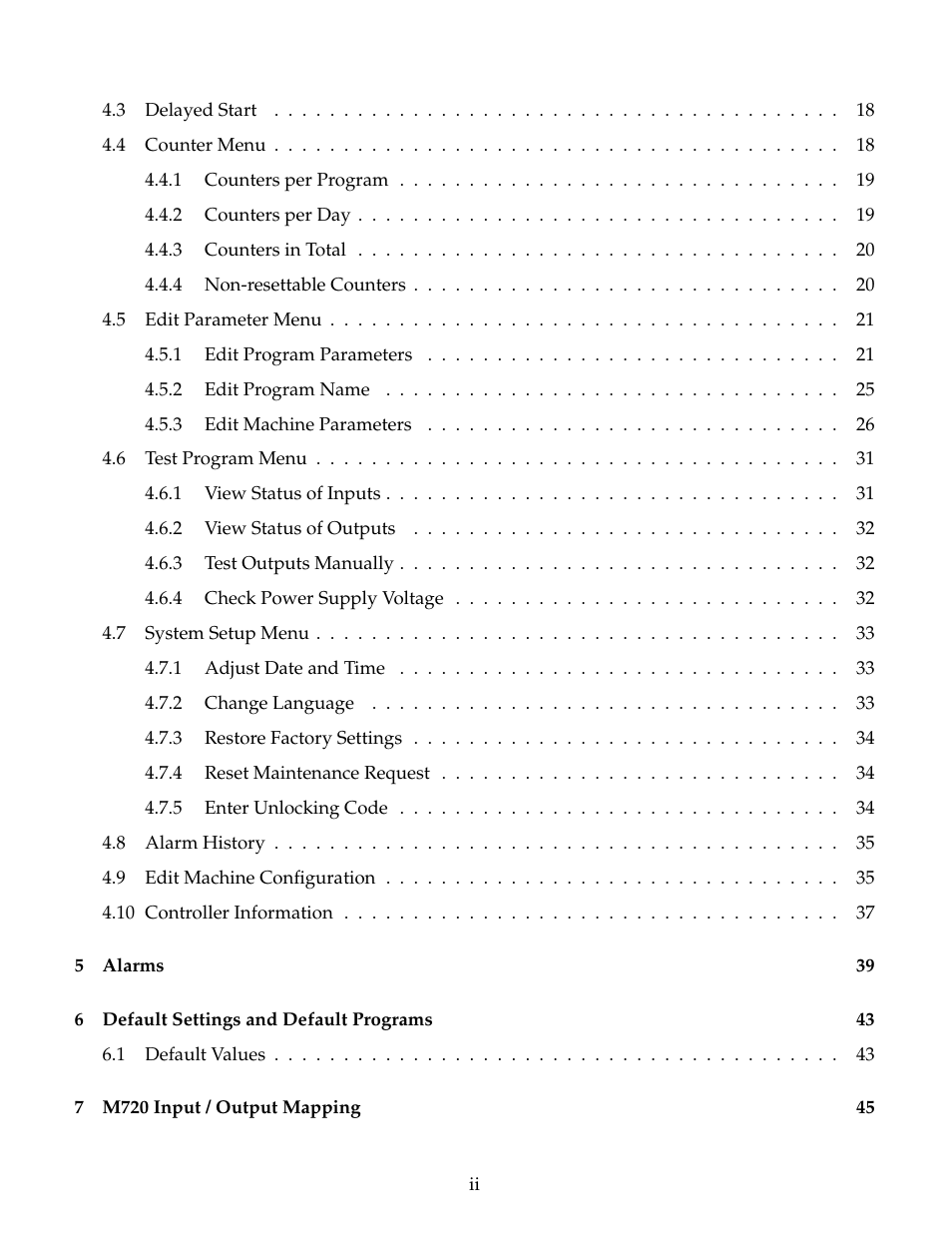 B&C Technologies M720 Dryer Control (DE, DP, DI Series) User Manual | Page 3 / 50