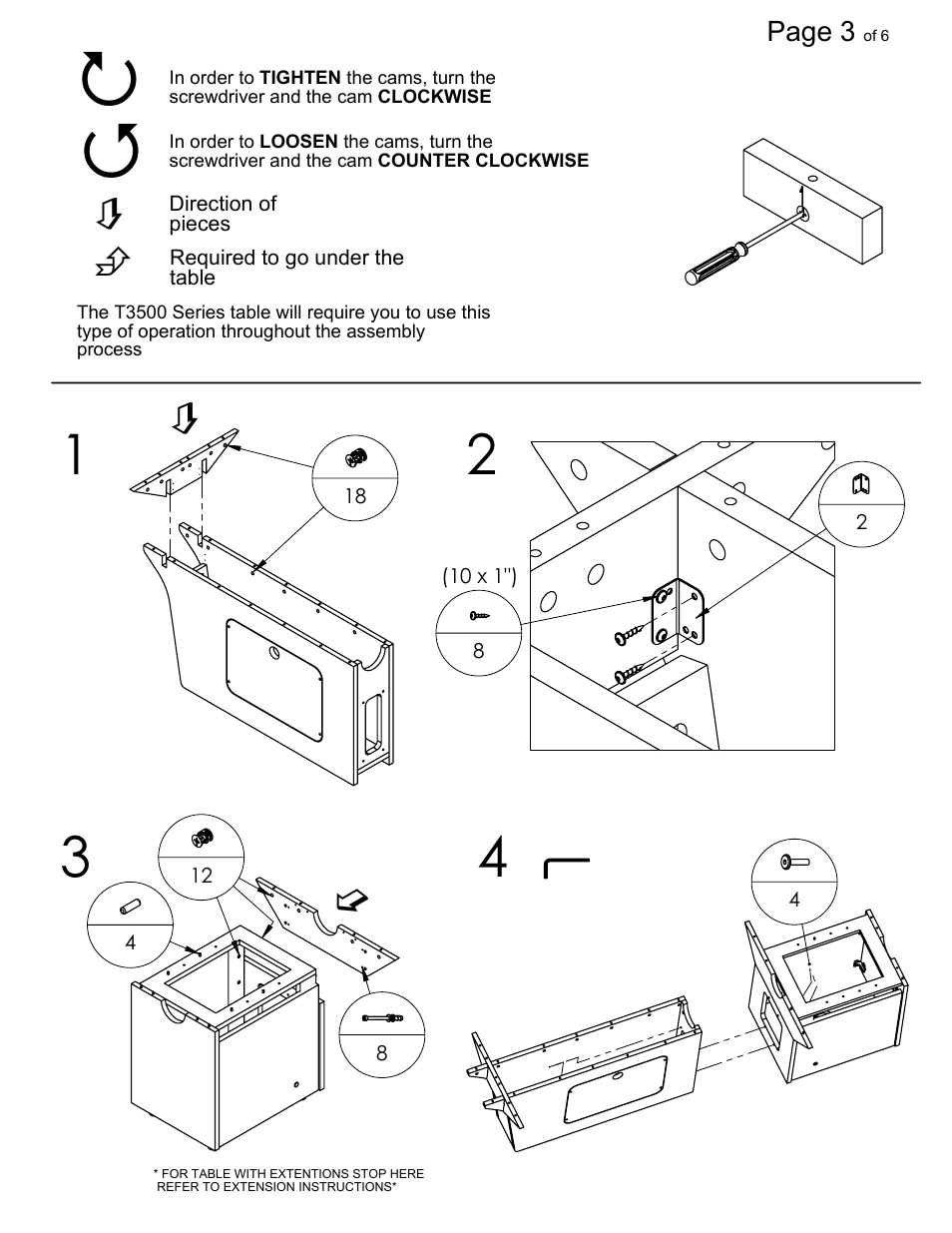 Drawing view53, Drawing view101, Drawing view104 | Drawing view105, Drawing view109, Drawing view122, Drawing view123, Drawing view152, Drawing view176, Drawing view177 | AVF T3500 T3 User Manual | Page 3 / 6