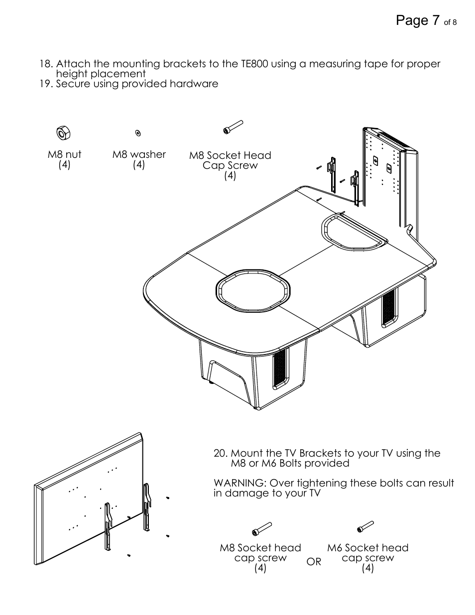 Sheet7, Drawing view10, Drawing view11 | Drawing view47, Drawing view50, Drawing view53, Drawing view56, Drawing view59, Page 7 | AVF T628T User Manual | Page 7 / 8