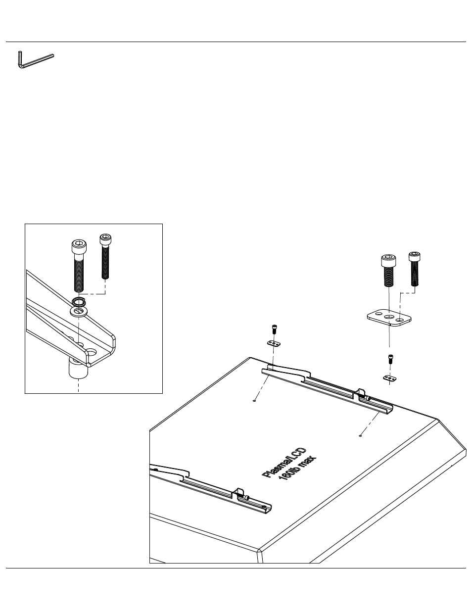 Attaching tv brackets, Step 3, Page 3 | AVF PM-D User Manual | Page 3 / 8