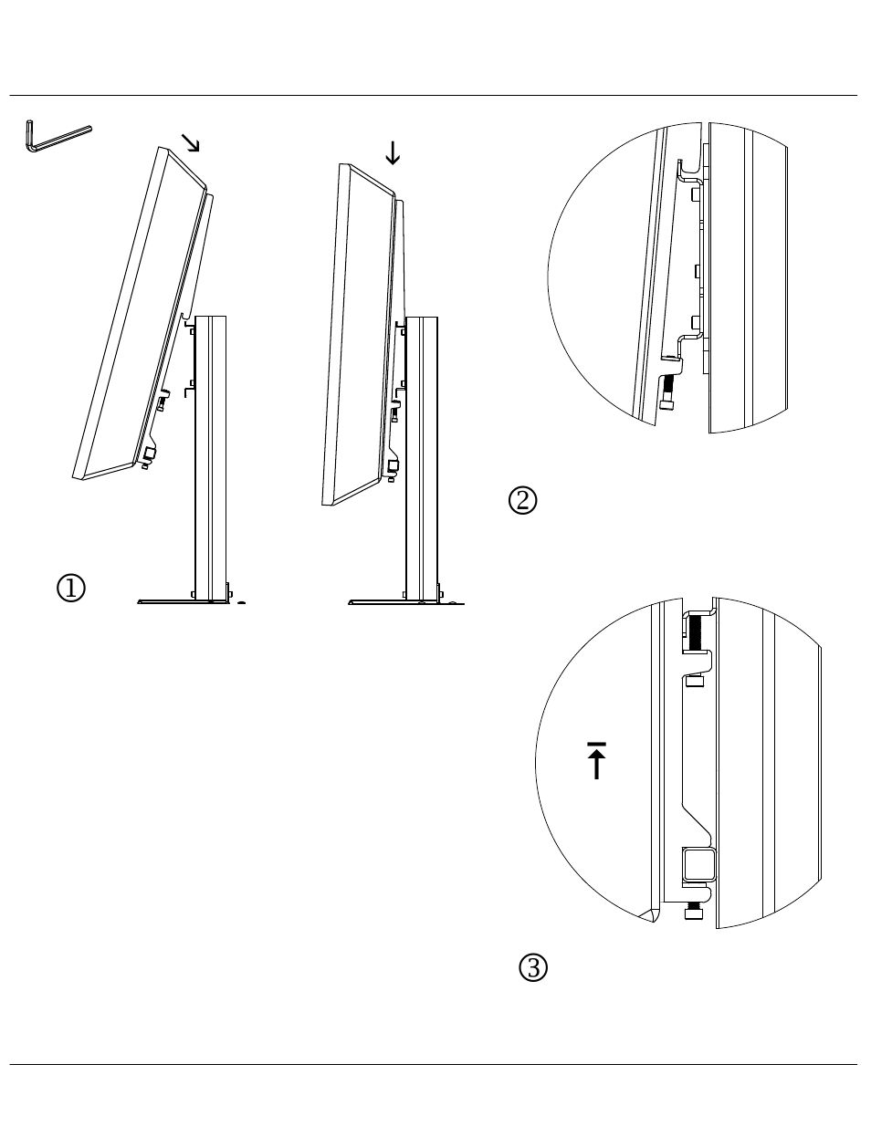 Hanging tv's and locking into place | AVF PM-S-XL User Manual | Page 5 / 7