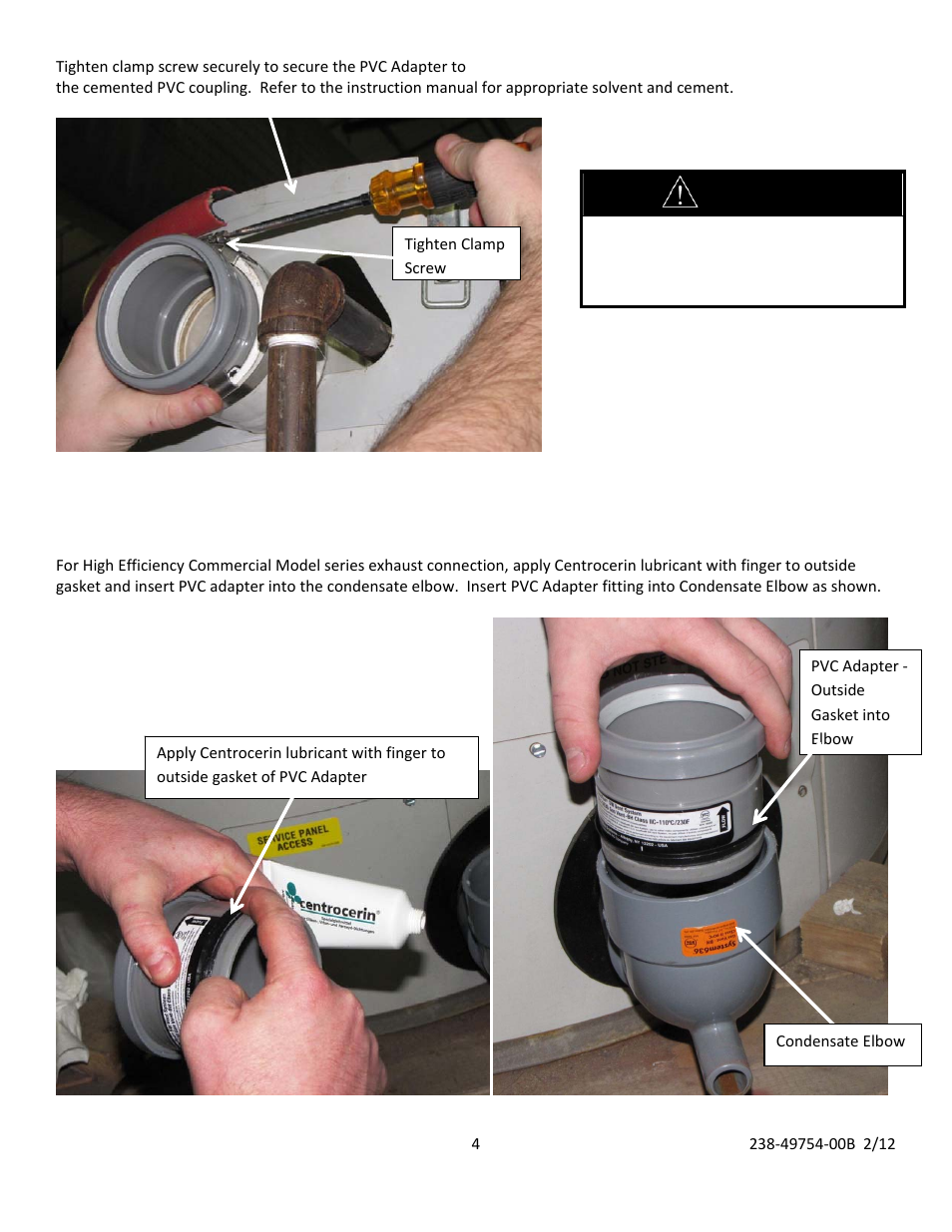 Warning | Bradford White PDV-100S-250-3X User Manual | Page 4 / 11