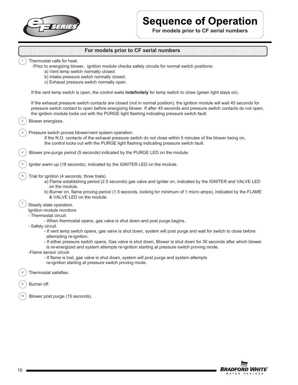 Bradford White EF-100T-399-3X User Manual | Page 10 / 92