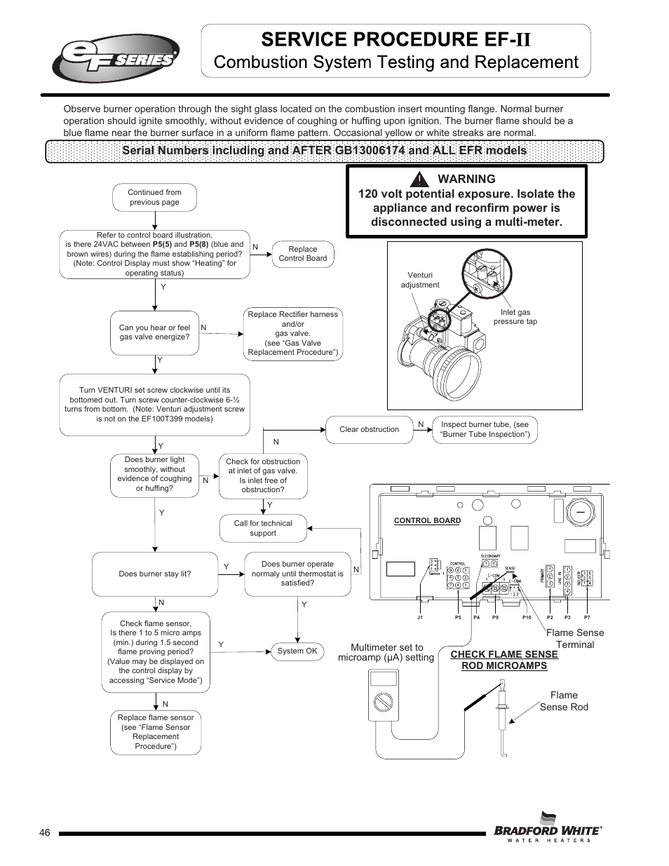 Bradford White EF-100T-399-3X User Manual | Page 46 / 92