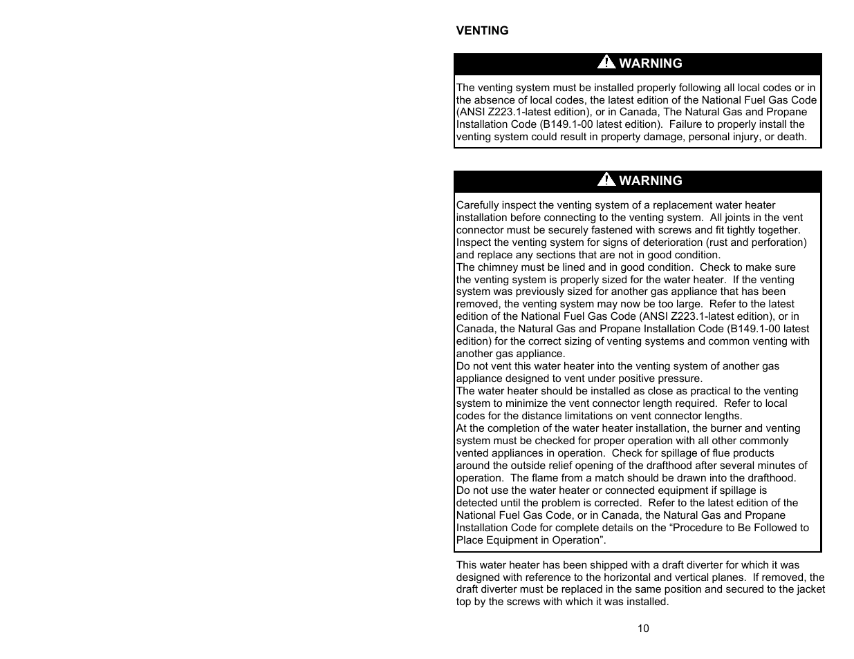 Bradford White 65T-65FB-3X User Manual | Page 10 / 32