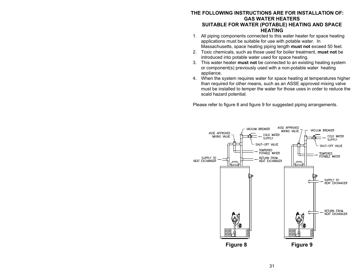 Bradford White 65T-65FB-3X User Manual | Page 31 / 32