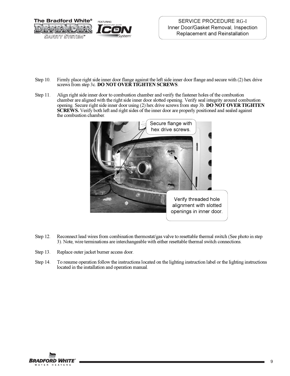 Bradford White 65T-65FB-3X User Manual | Page 9 / 40