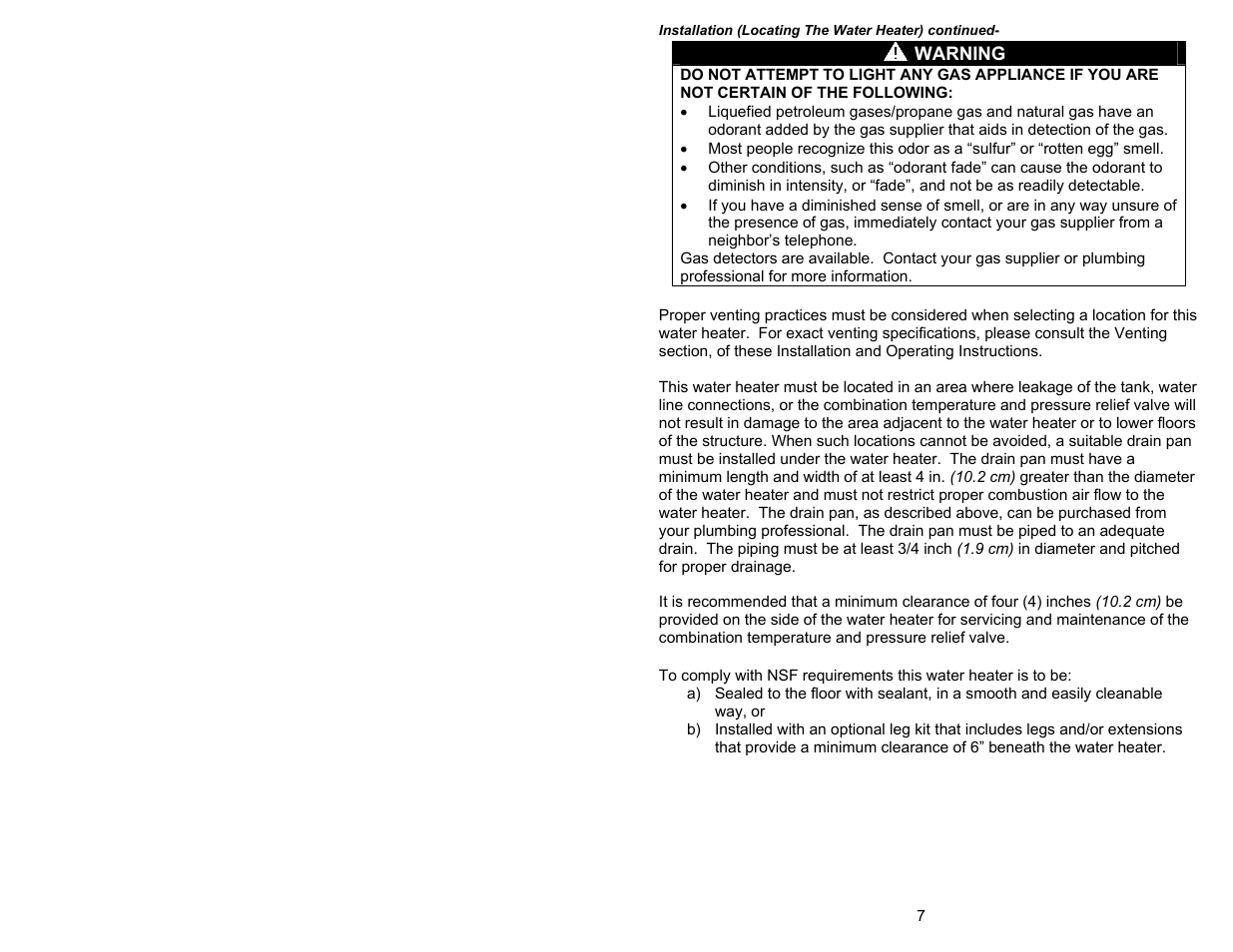 Bradford White 100T-88B-3X User Manual | Page 7 / 28