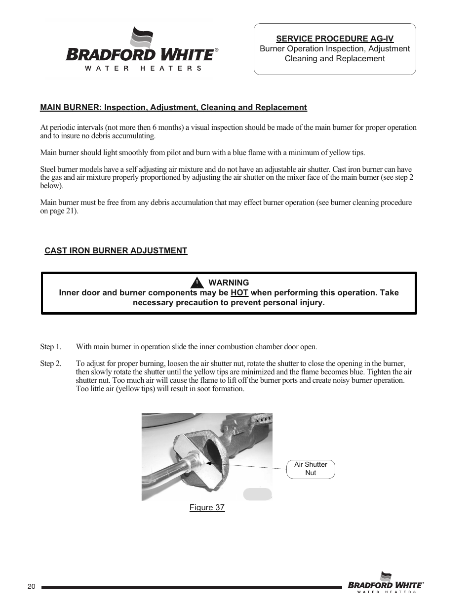 Bradford White 55X-80B-3X User Manual | Page 20 / 28