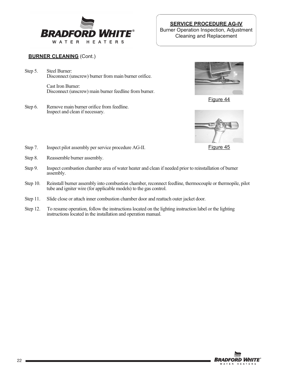 Bradford White 55X-80B-3X User Manual | Page 22 / 28