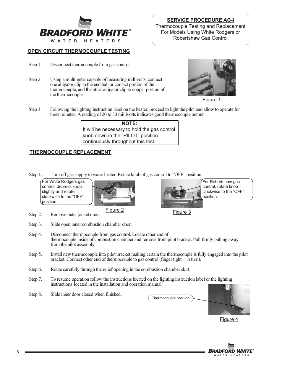 Bradford White 55X-80B-3X User Manual | Page 6 / 28