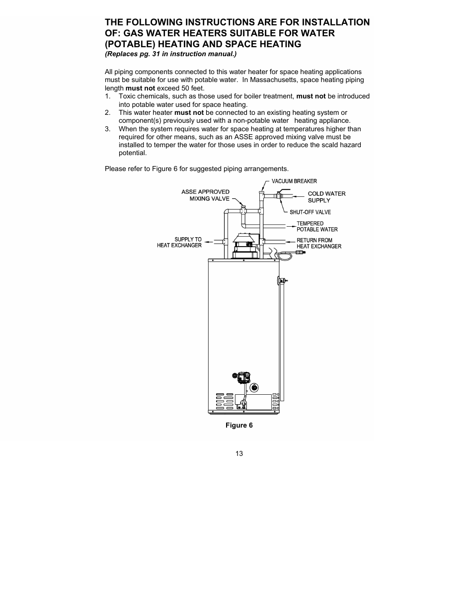 Bradford White HE-4-50S6FSX User Manual | Page 13 / 16