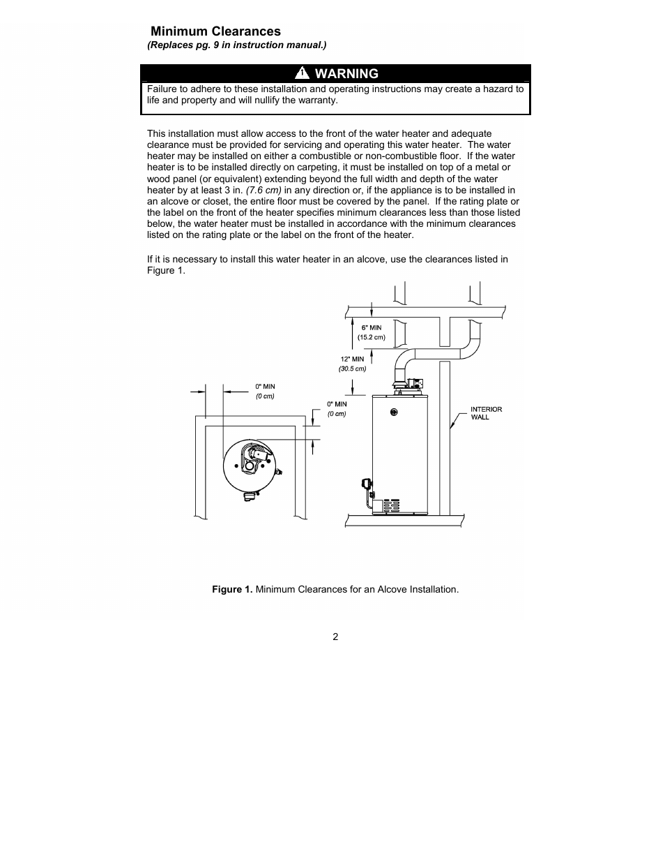 Bradford White HE-4-50S6FSX User Manual | Page 2 / 16