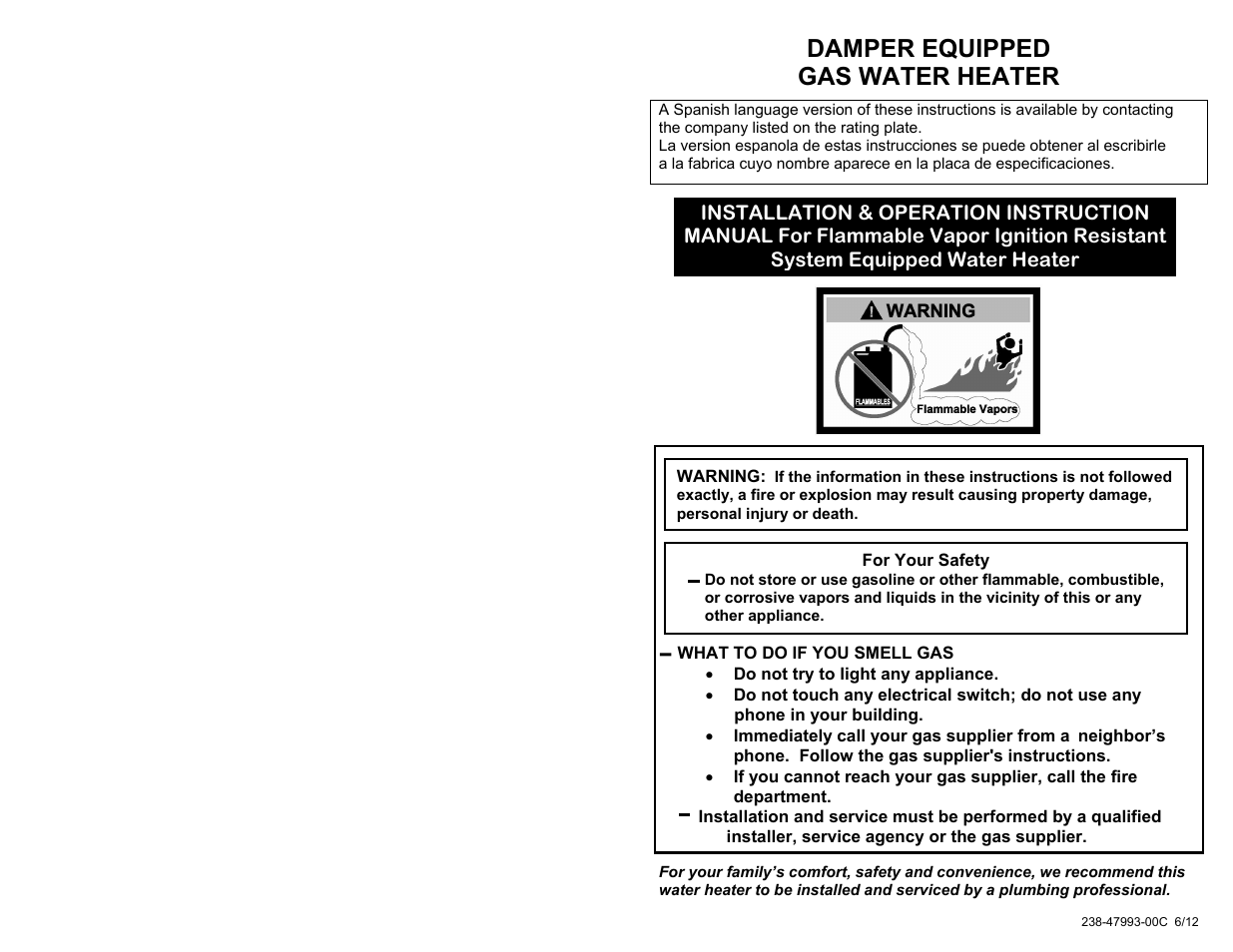 Bradford White D-4-504S6FSX User Manual | 36 pages