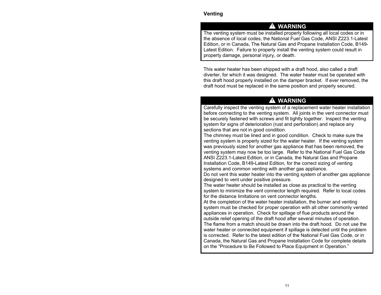 Bradford White D-4-504S6FSX User Manual | Page 11 / 36