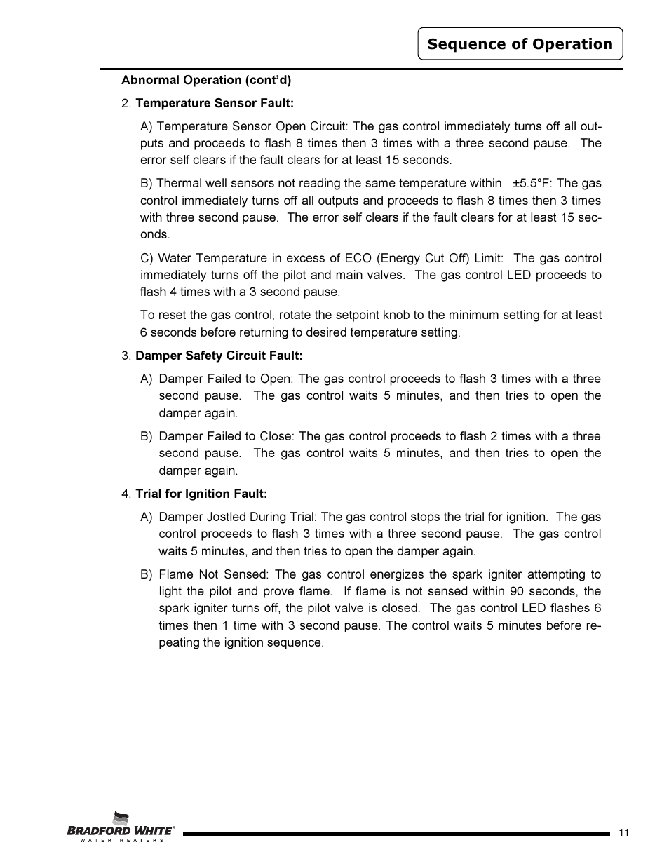 Bradford White D-4-504S6FSX User Manual | Page 11 / 40